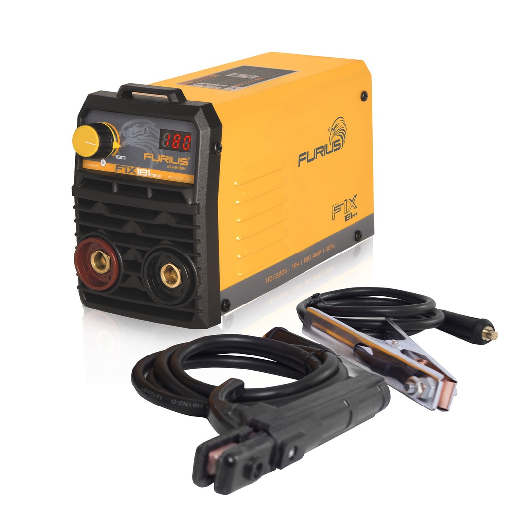 Inversor 180A MMA/TIG FIX181Mini 110/220v FURIUS